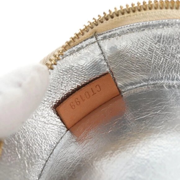 LOUIS VUITTON Damier Azur Bottle Holder Porte Boutille Bag GI0373 Auth 128175V - Picture 12 of 16